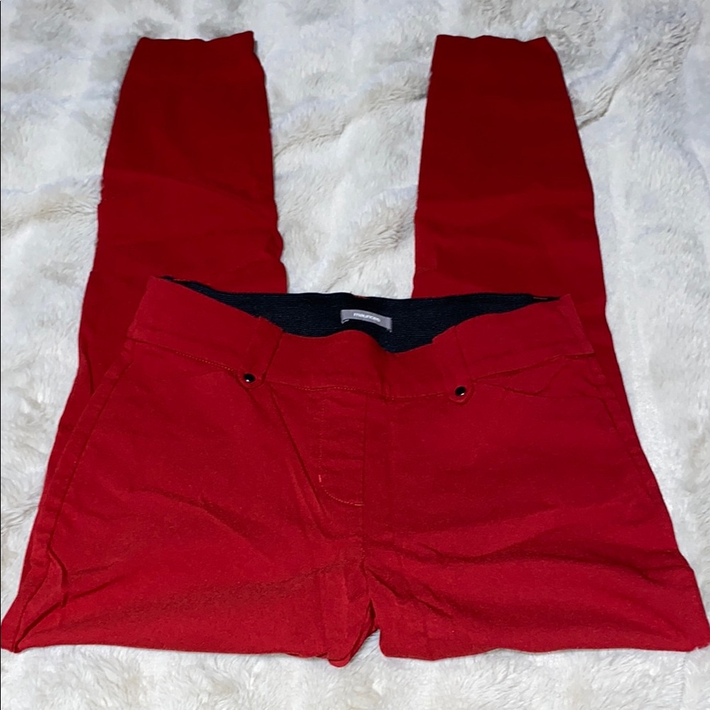 Maurice’s Red Skinny Dress Pant